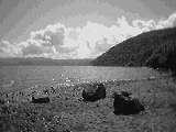 Lake Taupo from one of the viewing areas
