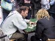 Fortune telling in the street