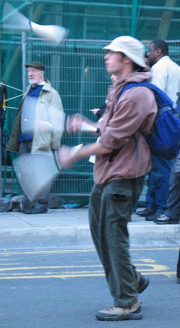 Juggler Juggling