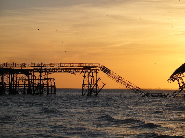 Mid section of pier