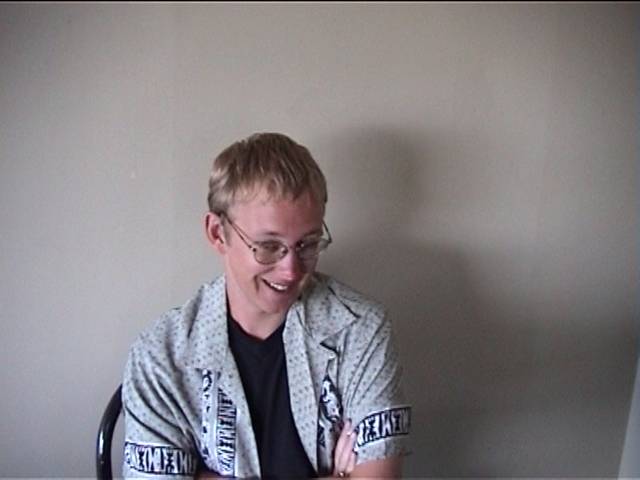 Cayne, taken in his flat