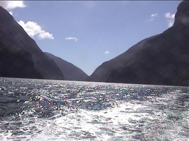 A view along Milford Sound