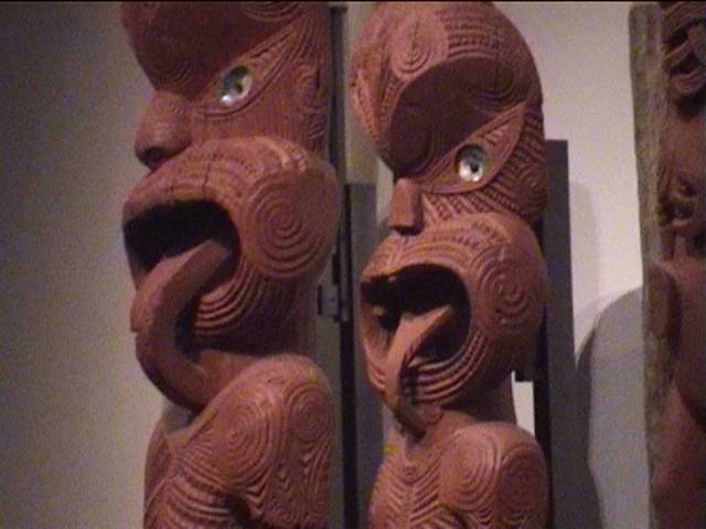 Items in the Auckland museum