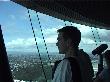 Richard on one of the observation decks of the skytower