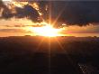 Sunset over Mount Eden