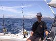 Cayne on the boat