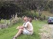 Cayne and Jane at Whangarao harbour